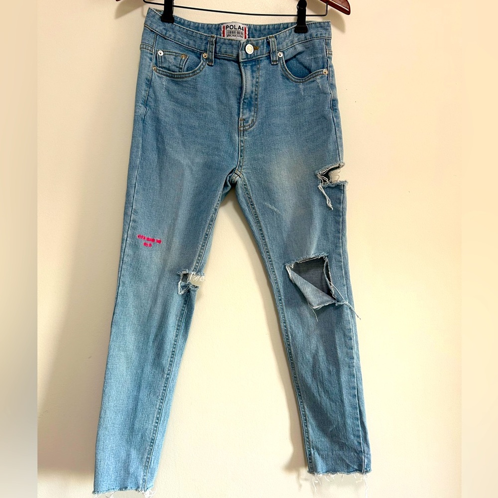 Pola jeans from Korea - 99% cotton material